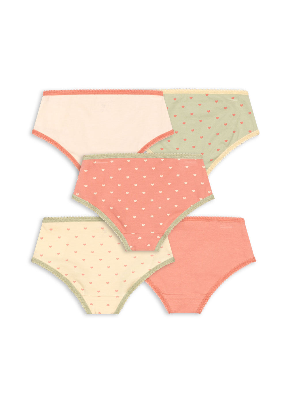 Konges Sløjd Basic 5-Pack Girl Underpants - Girl Mix Pack - image 2