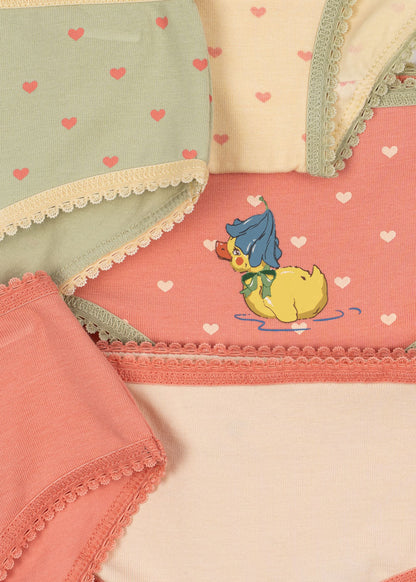 Konges Sløjd Basic 5-Pack Girl Underpants - Girl Mix Pack - image 3