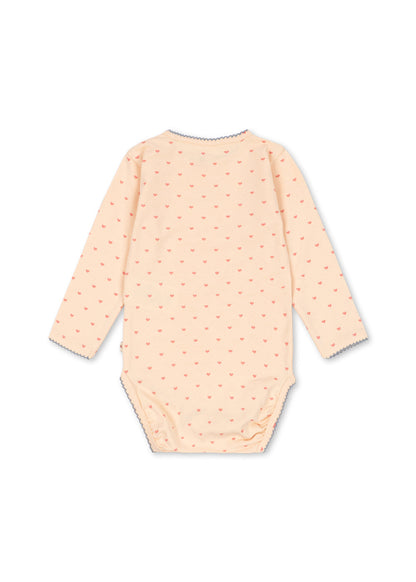 Konges Sløjd Basic Long Sleeve Bodysuit - Teddy Coeur - image 2