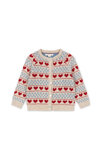 Konges Sløjd Belou Cardigan - Heart