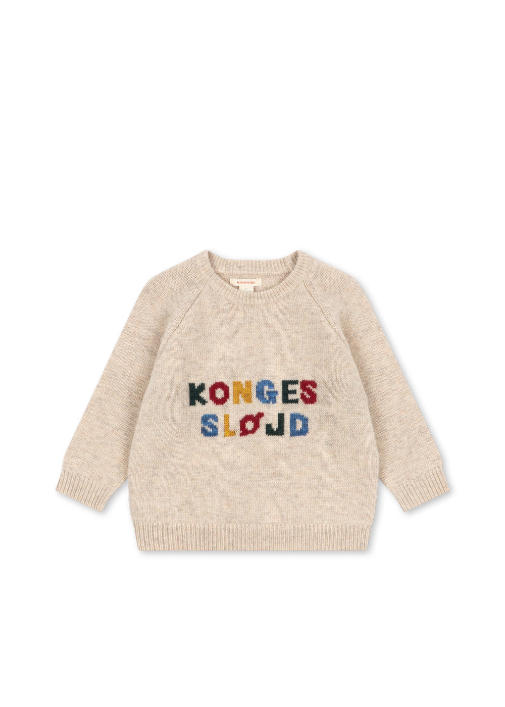 Konges Sløjd Billi Knit Sweater in Off White, front product view