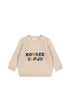 Konges Sløjd Billi Knit Sweater in Off White, front product view