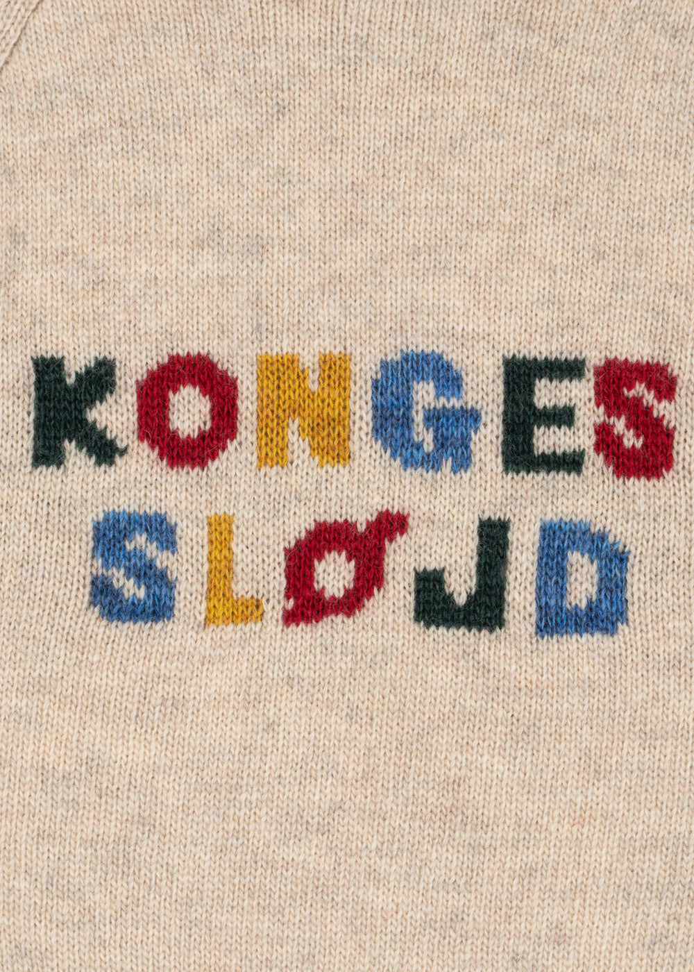 Konges Sløjd Billi Knit Sweater in Off White, side product view