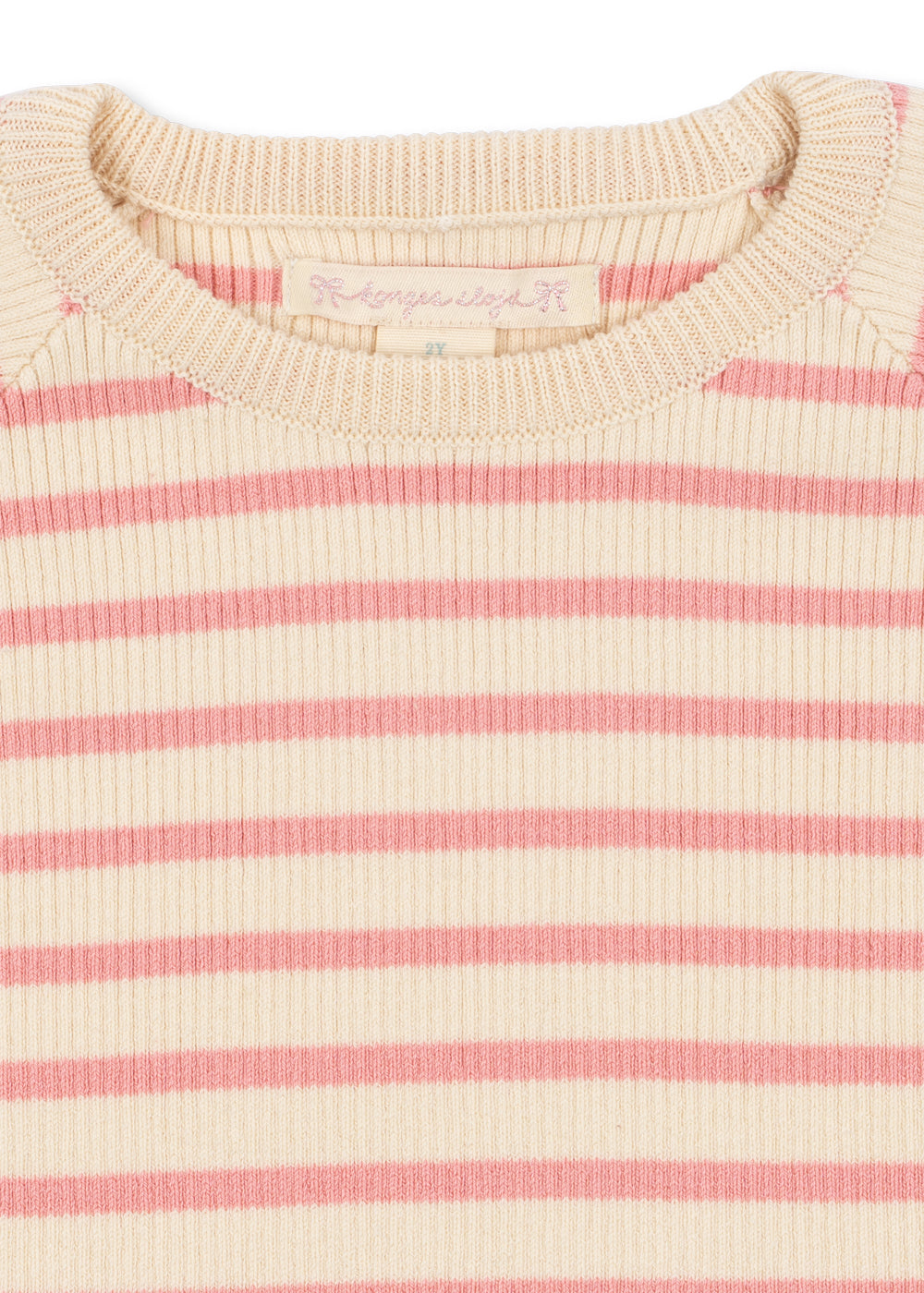 Konges Sløjd Buma Knit Sweater - Peony Butter Stripe