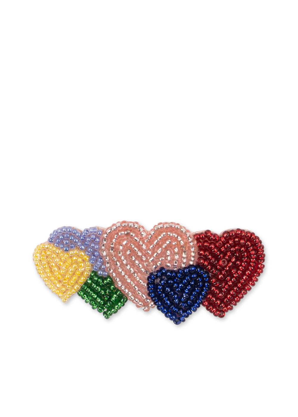 Konges Sløjd Coeur Coloré beaded hair clip alternate view