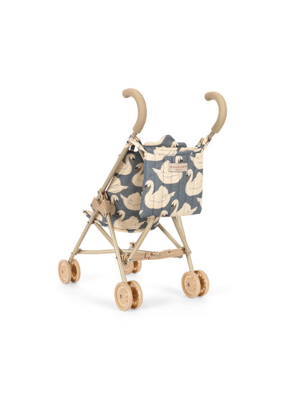 Konges Sløjd Doll Stroller in Swan – gallery view 4