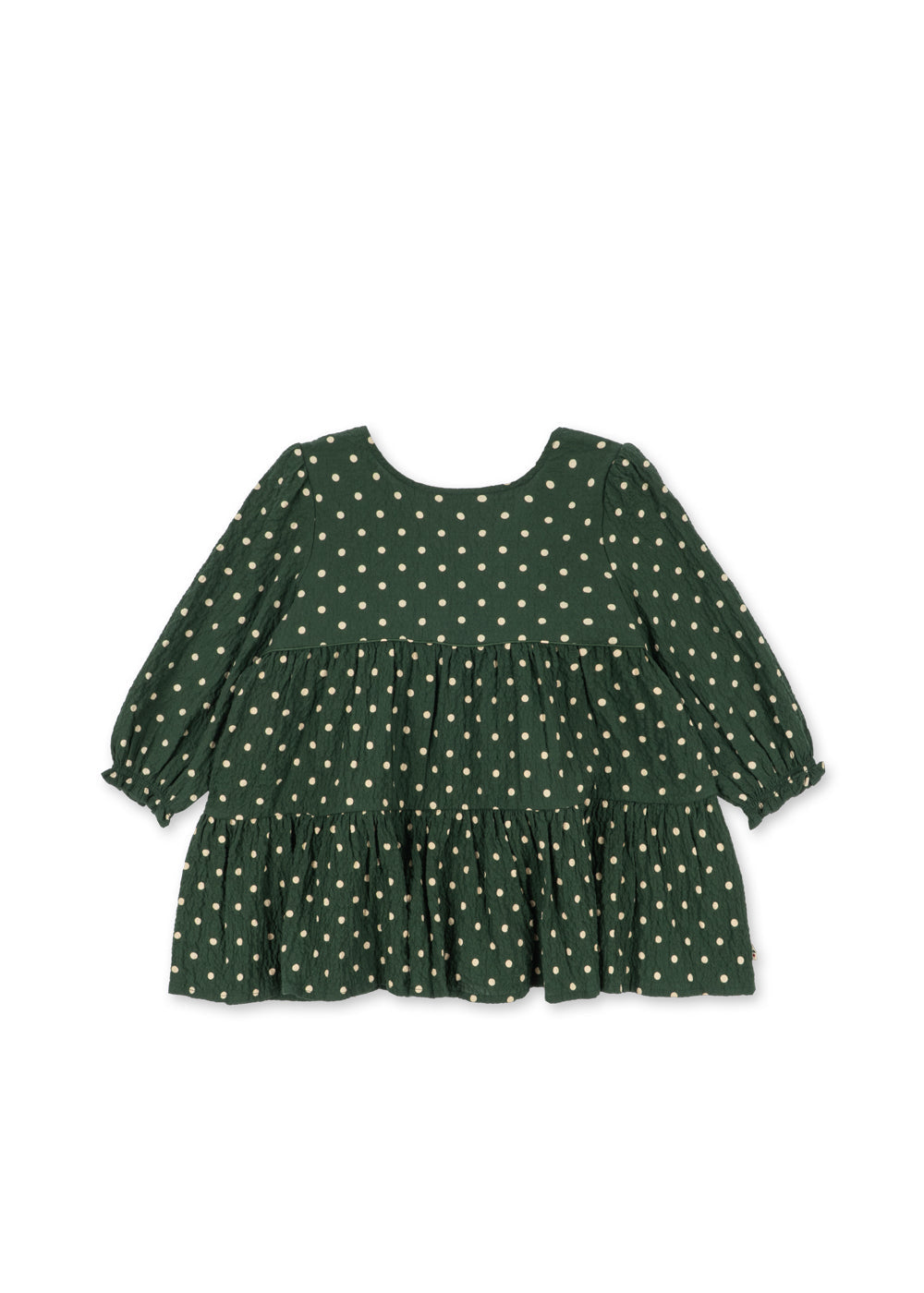 Konges Sløjd Elin Long Sleeve Bow Dress - Dot Marseille product image