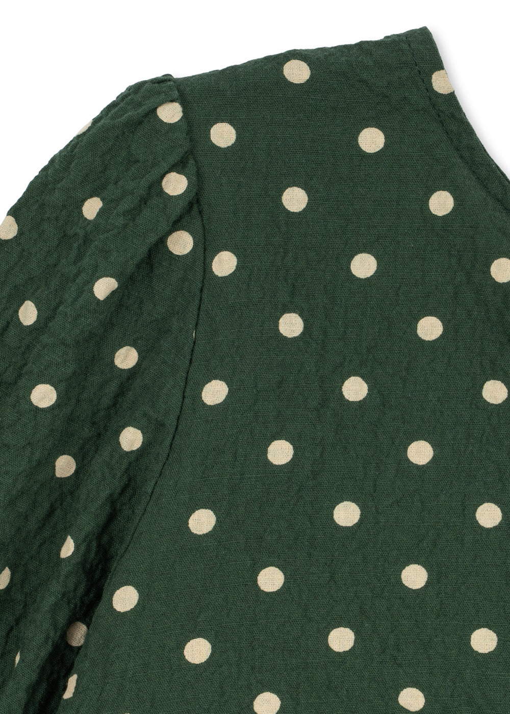 Konges Sløjd Elin Long Sleeve Bow Dress - Dot Marseille — official Konges Sløjd image 4