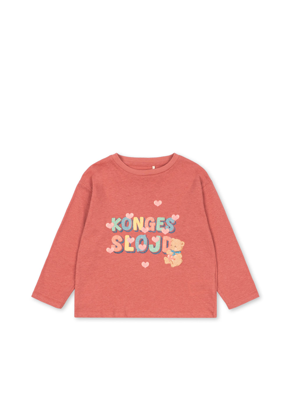 Konges Sløjd Era Long Sleeve Tee - Faded Rose product image