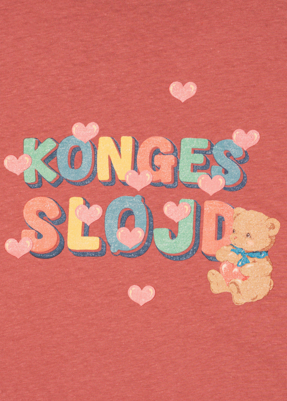 Konges Sløjd Era Long Sleeve Tee - Faded Rose — official Konges Sløjd image 3