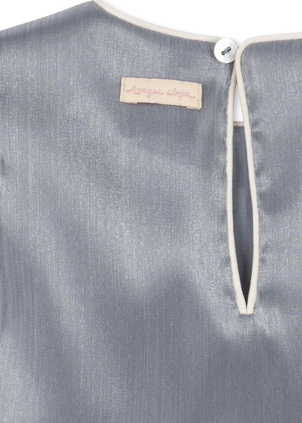 Konges Sløjd Fia Frill Dress in Sleet – official gallery view 14