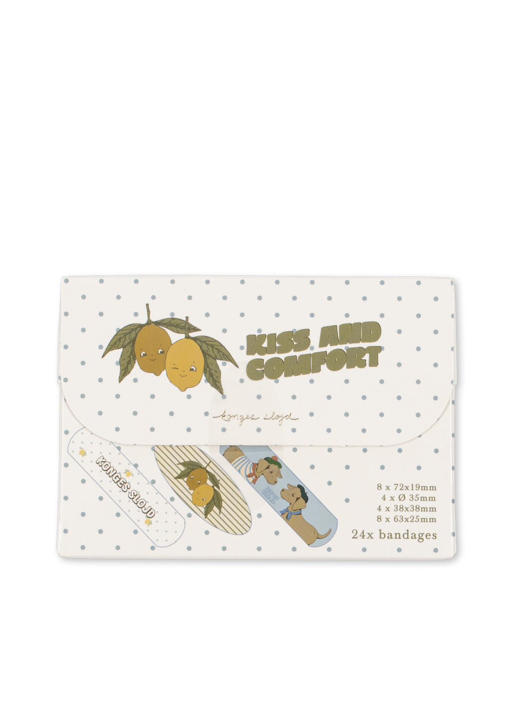 KISS AND COMFORT BANDAGES - lemon