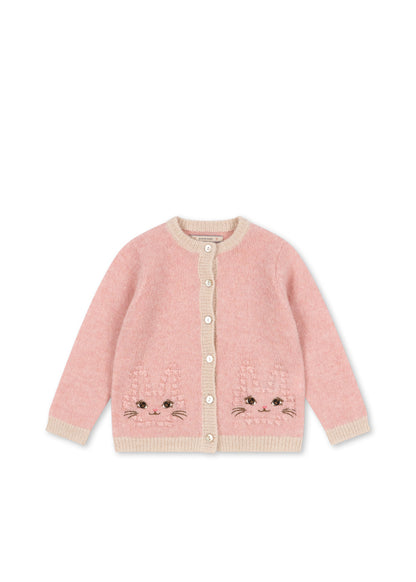 Konges Sløjd Kitty Cardigan - Silver Pink