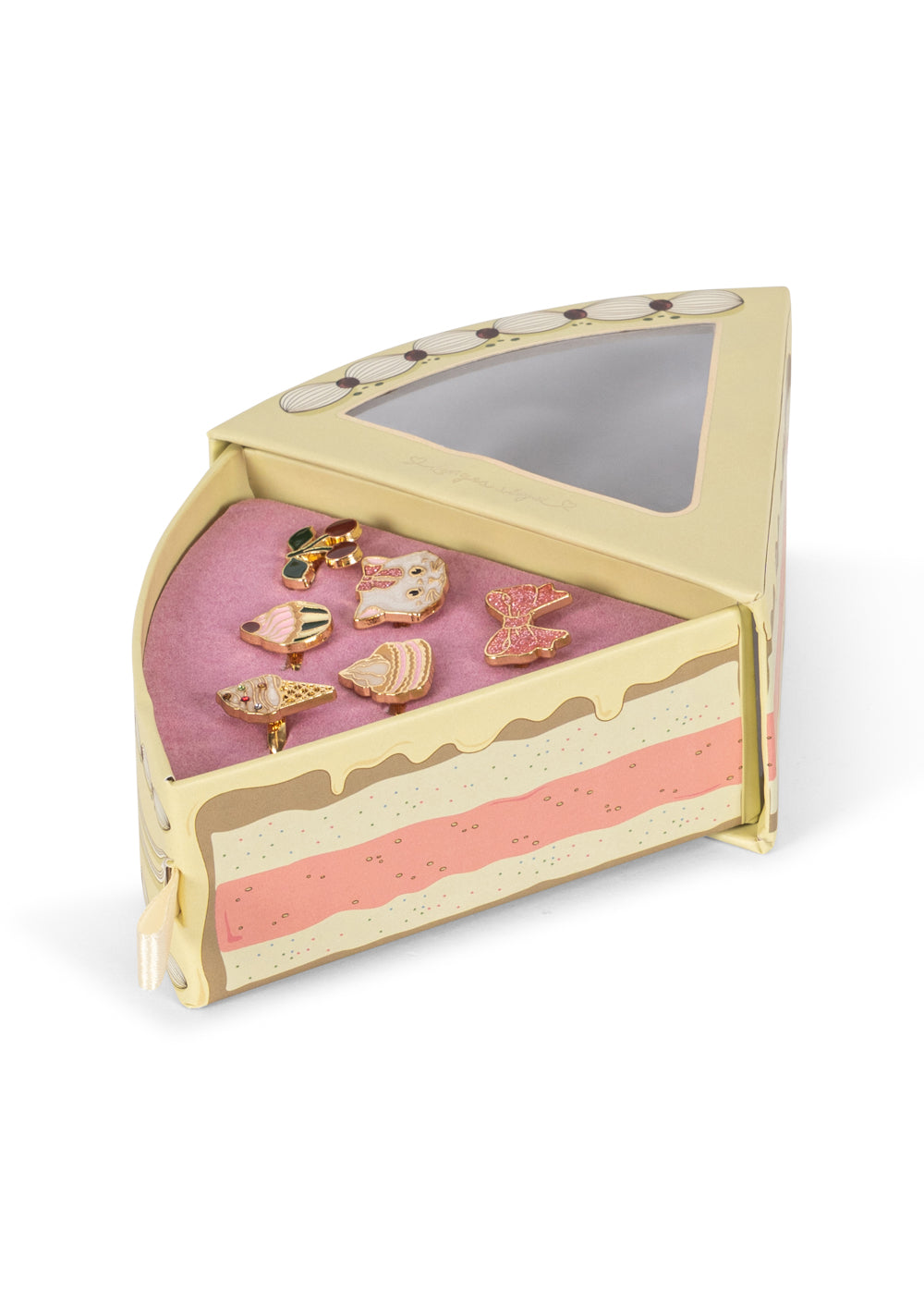 Konges Sløjd Kitty Sweets Ring Set - Gold