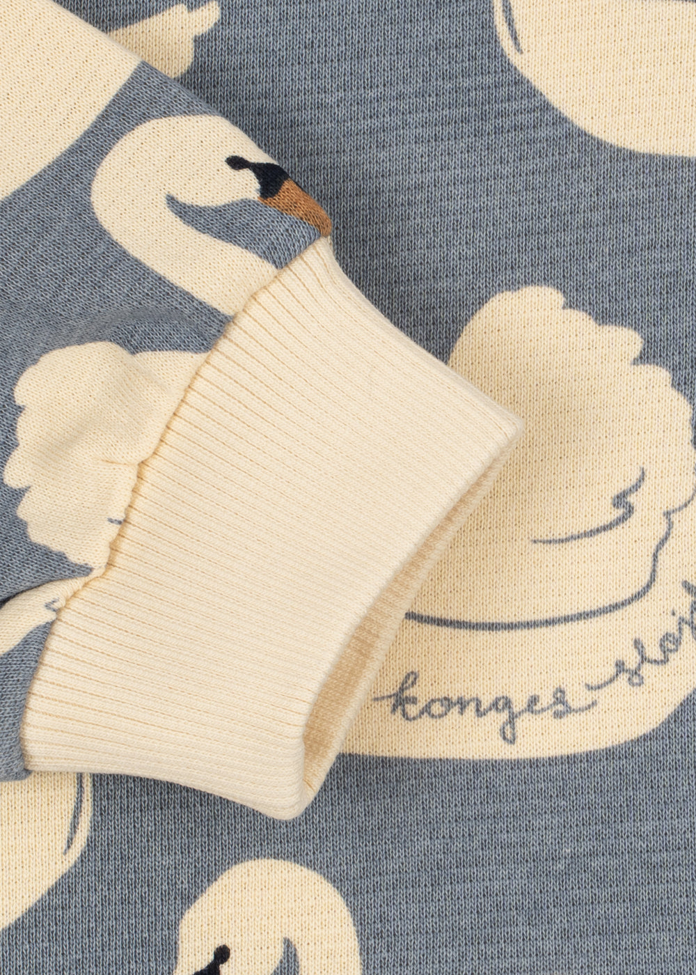 Konges Sløjd Loupy Sweat Dress - Swan — official Konges Sløjd image 4