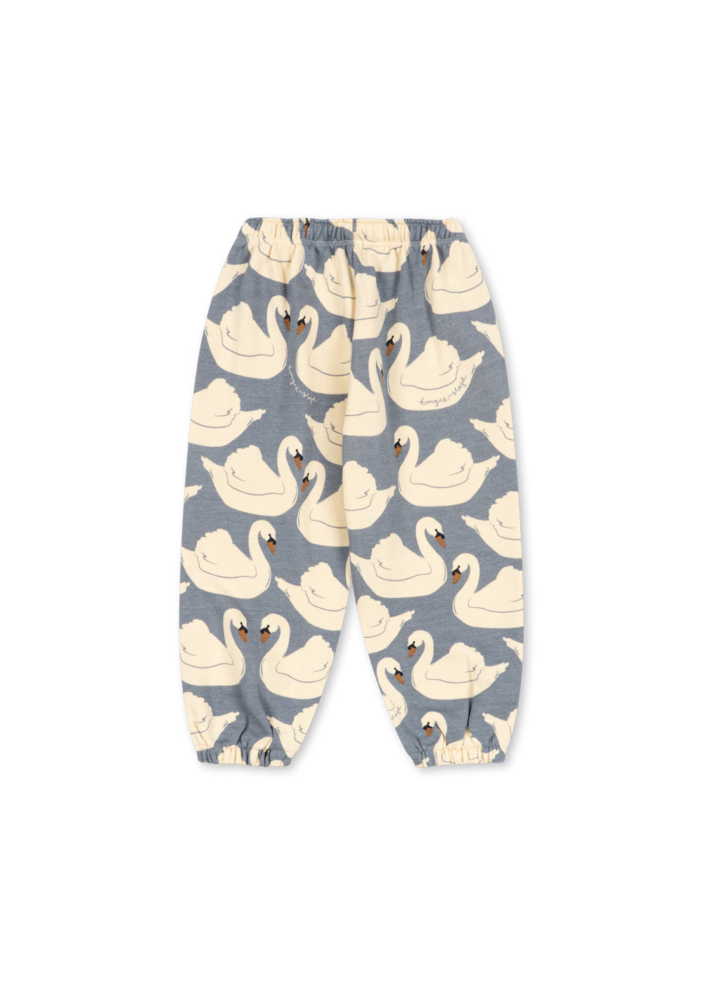 Konges Sløjd Loupy Sweat Pants in Swan, back view