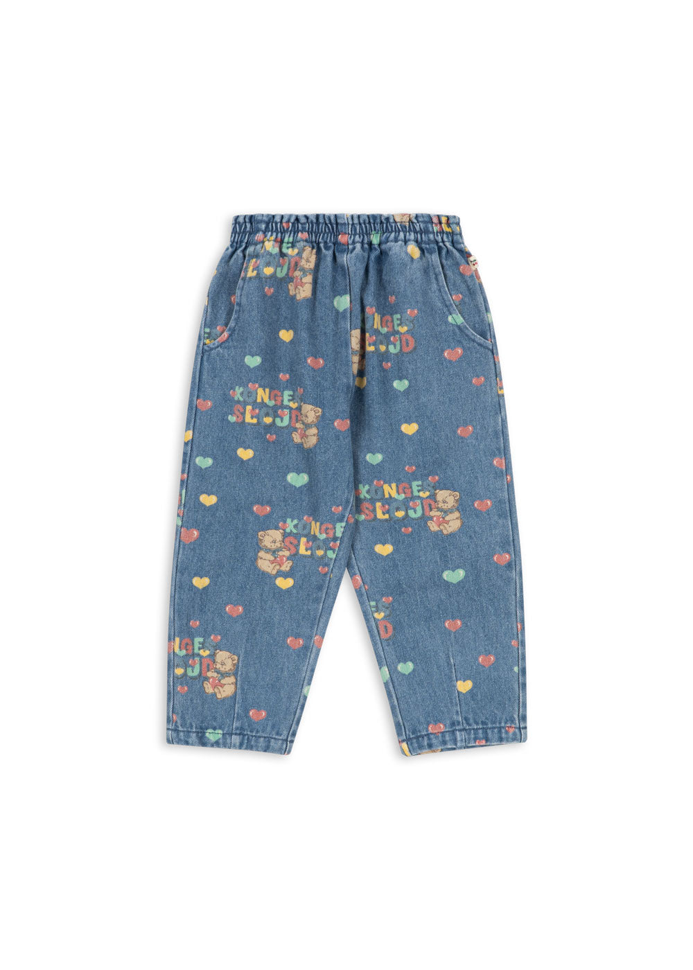 MAGOT FRILL PANTS GOTS - teddy coeur