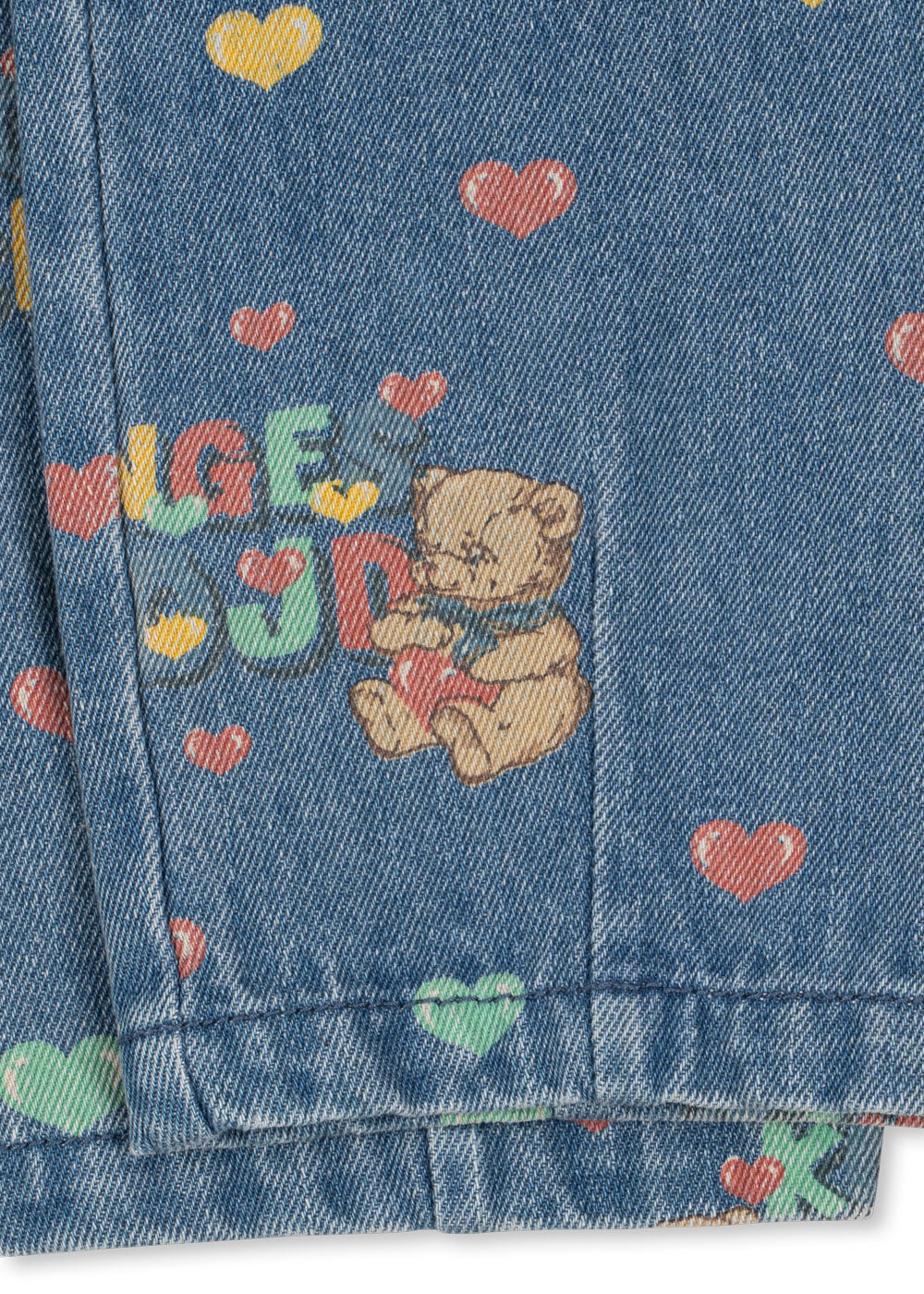 MAGOT FRILL PANTS GOTS - teddy coeur