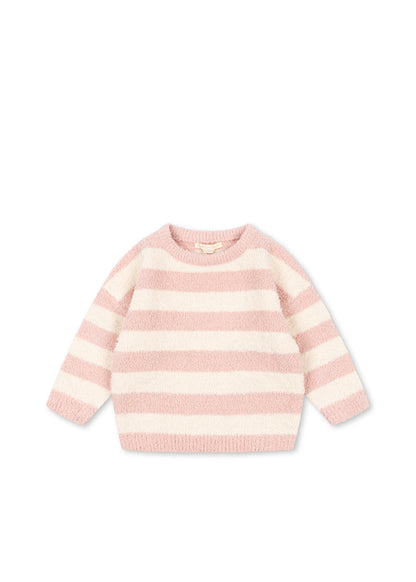 Konges Sløjd Softy Sweater - Rosy Stripe