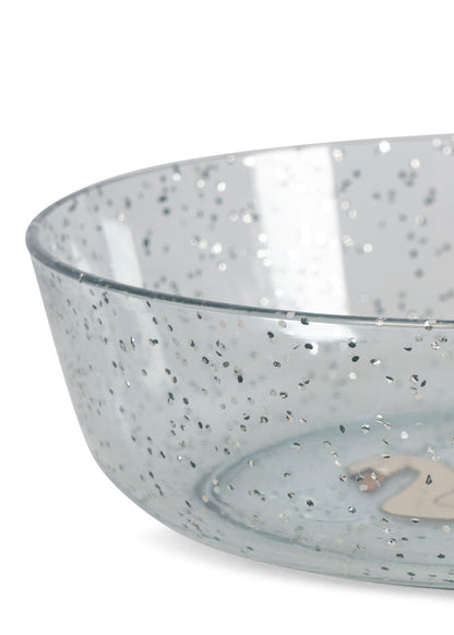 SPARKLY DINNER SET - swan blue