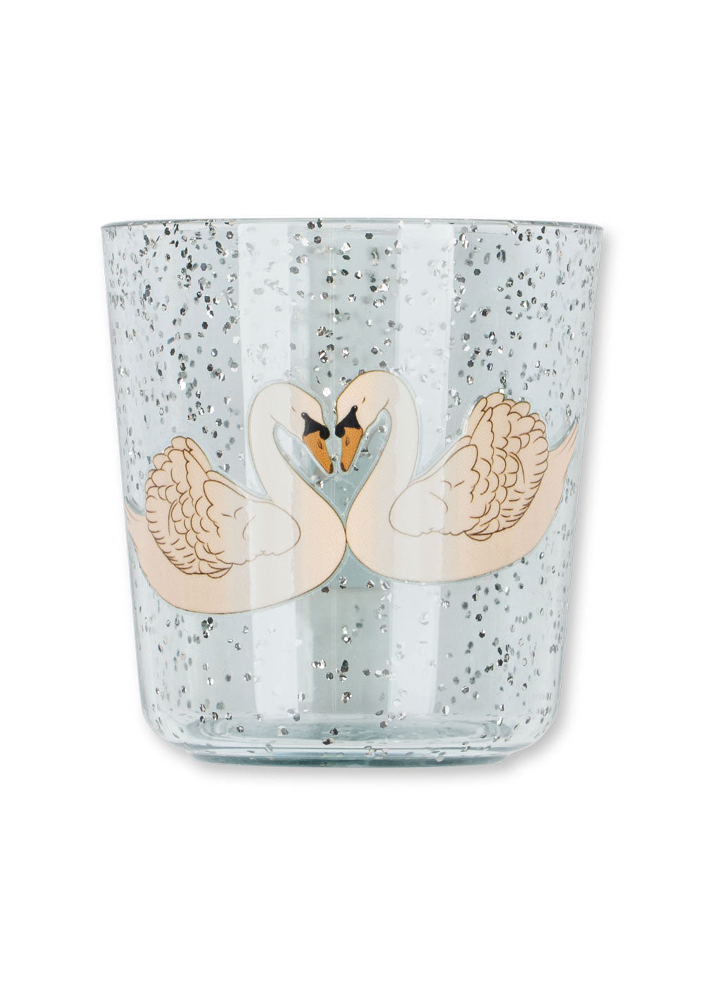 SPARKLY DINNER SET - swan blue