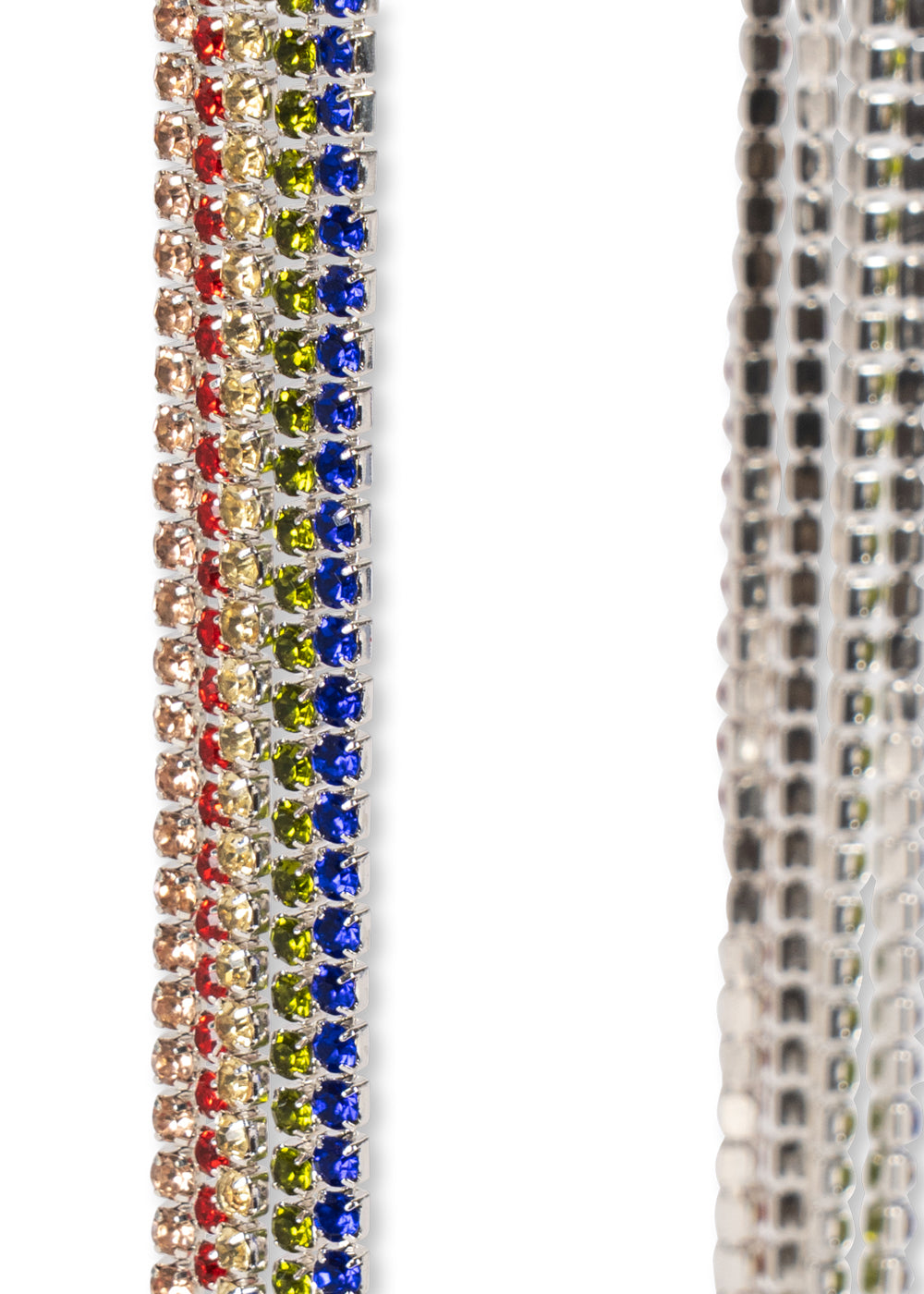Konges Sløjd Sparkly Rainbow Hairbrace - Rainbow detail view