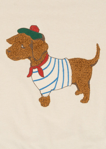 Konges Sløjd Spotty GOTS Sweatshirt – Brown Rice