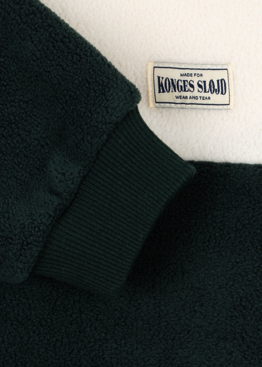Konges Sløjd Tavi Half Zip Sweatshirt - Scarab — official Konges Sløjd image 8