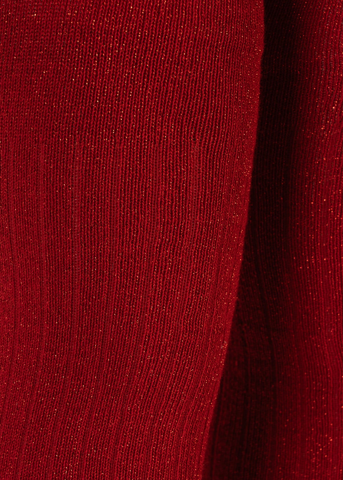 Konges Sløjd Red Stripe Glitter Tights, alternate product view