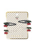 Konges Sløjd 4 Pack Cherry Dot Hair Clip - Multi by Konges Sløjd