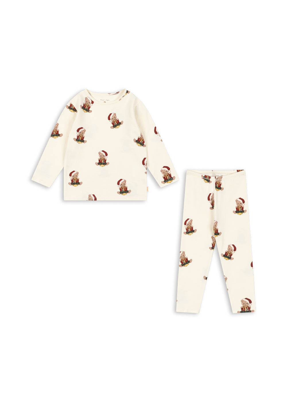 Konges Sløjd Basic Blouse/pants Set - Teddy Bear by Konges Sløjd