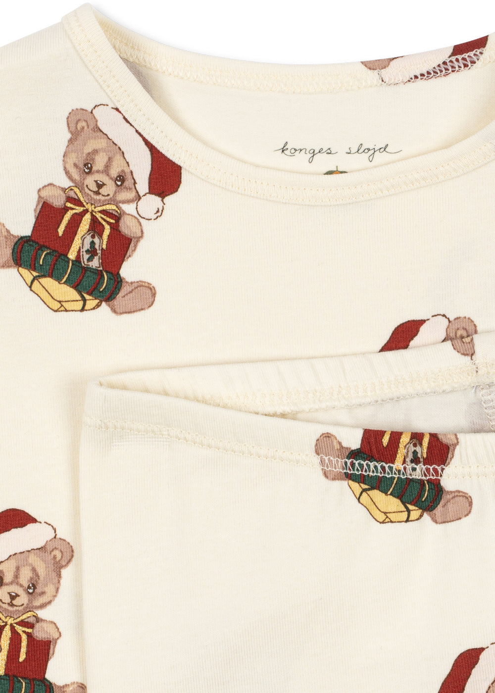 Konges Sløjd Basic Blouse/pants Set - Teddy Bear by Konges Sløjd
