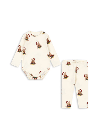 Konges Sløjd Basic Body/pants Set - Teddy Bear by Konges Sløjd