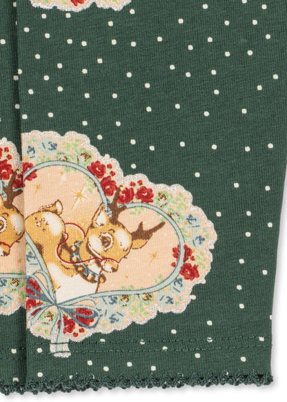 Konges Sløjd Basic Body/pants Set - Deer Diary Green by Konges Sløjd