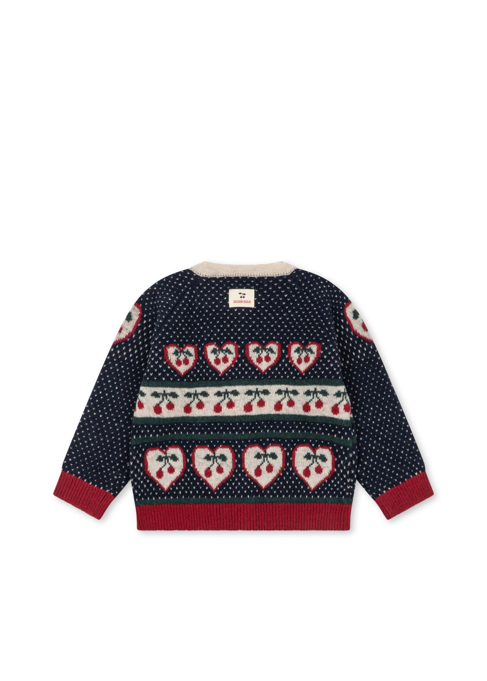 Konges Sløjd Belou Cardigan - Cherry by Konges Sløjd