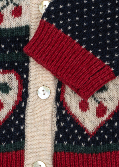Konges Sløjd Belou Cardigan - Cherry by Konges Sløjd