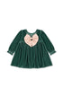 Konges Sløjd Gia Bow Dress in Fir