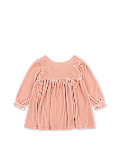 Konges Sløjd Gia Bow Dress - Mellow Rose by Konges Sløjd