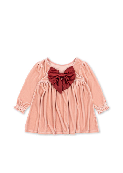 Konges Sløjd Gia Bow Dress - Mellow Rose by Konges Sløjd