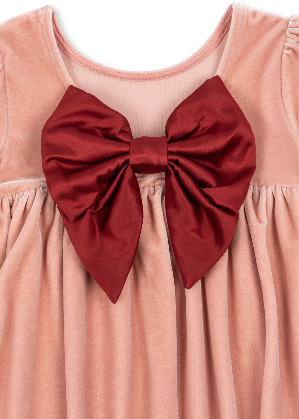 Konges Sløjd Gia Bow Dress - Mellow Rose by Konges Sløjd