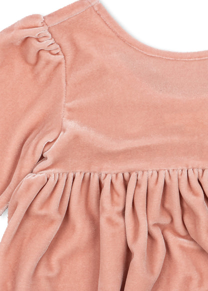 Konges Sløjd Gia Bow Dress - Mellow Rose by Konges Sløjd