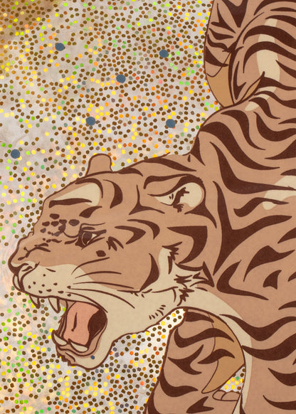 Konges Sløjd Glitter Jump Ball - Tiger by Konges Sløjd