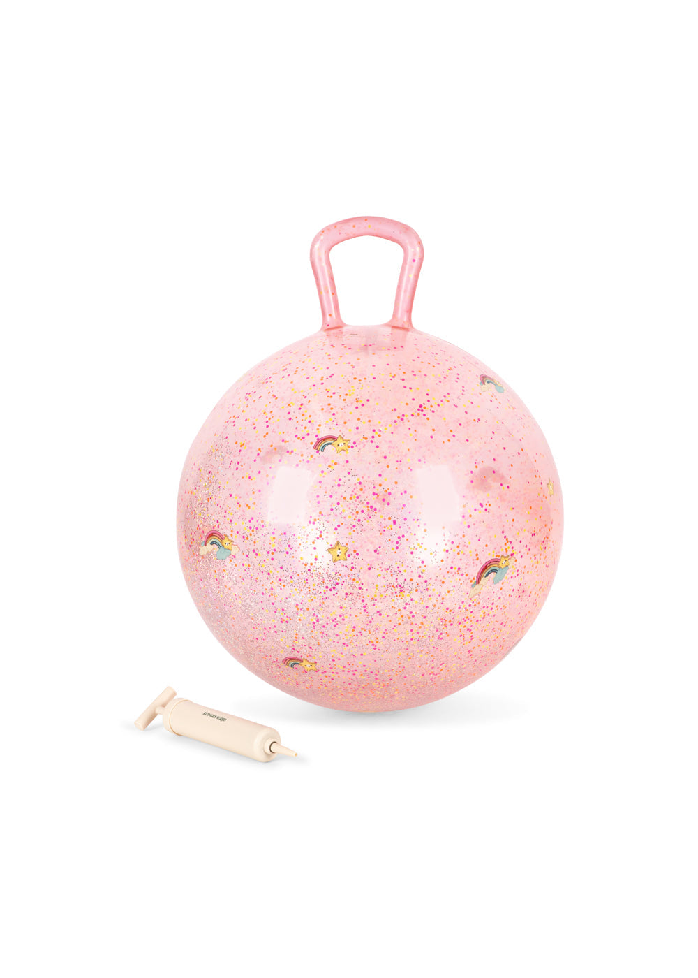 Konges Sløjd Glitter Jump Ball - Rainbow by Konges Sløjd
