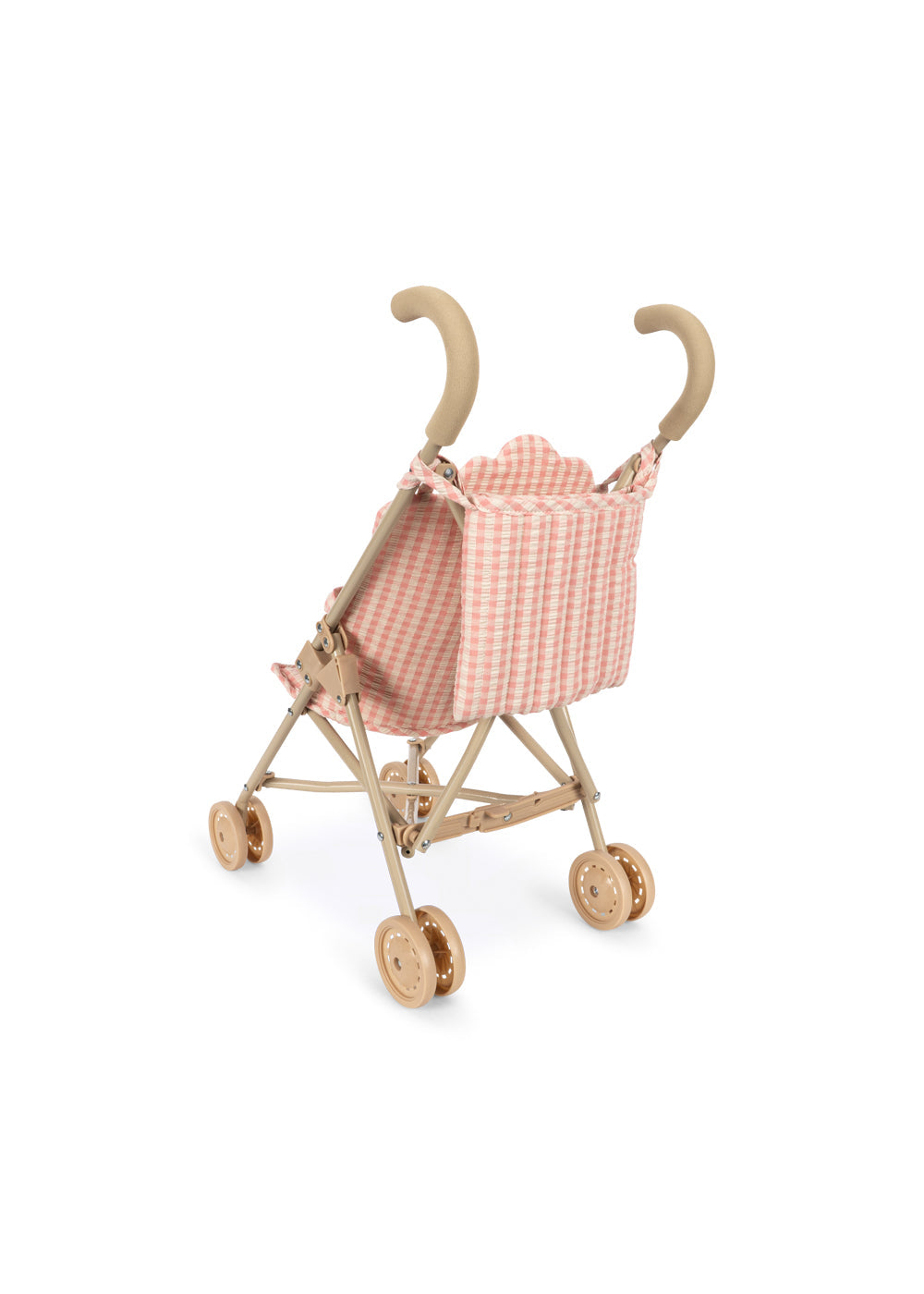 Konges Sløjd Poppy Doll Stroller Set - Pink Check by Konges Sløjd