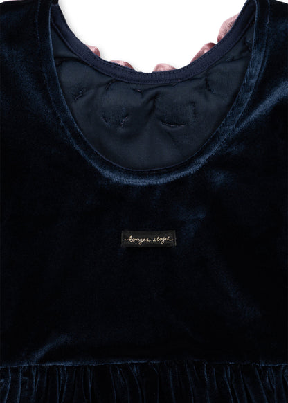 Konges Sløjd Rosetta Dress - Navy by Konges Sløjd