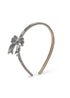 Konges Sløjd Sequin Bow Hairbrace - Silver by Konges Sløjd