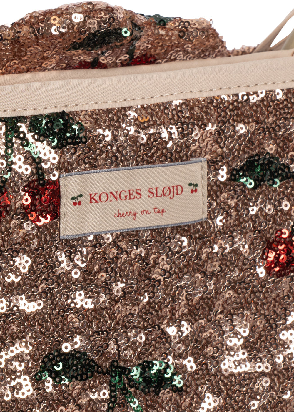 Konges Sløjd Sparkly Doll Stroller - Cherry Sequin by Konges Sløjd