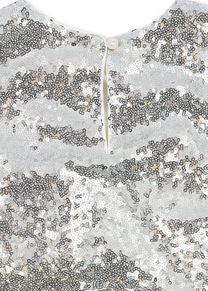 Konges Sløjd Tindra Rose Dress - Silver by Konges Sløjd