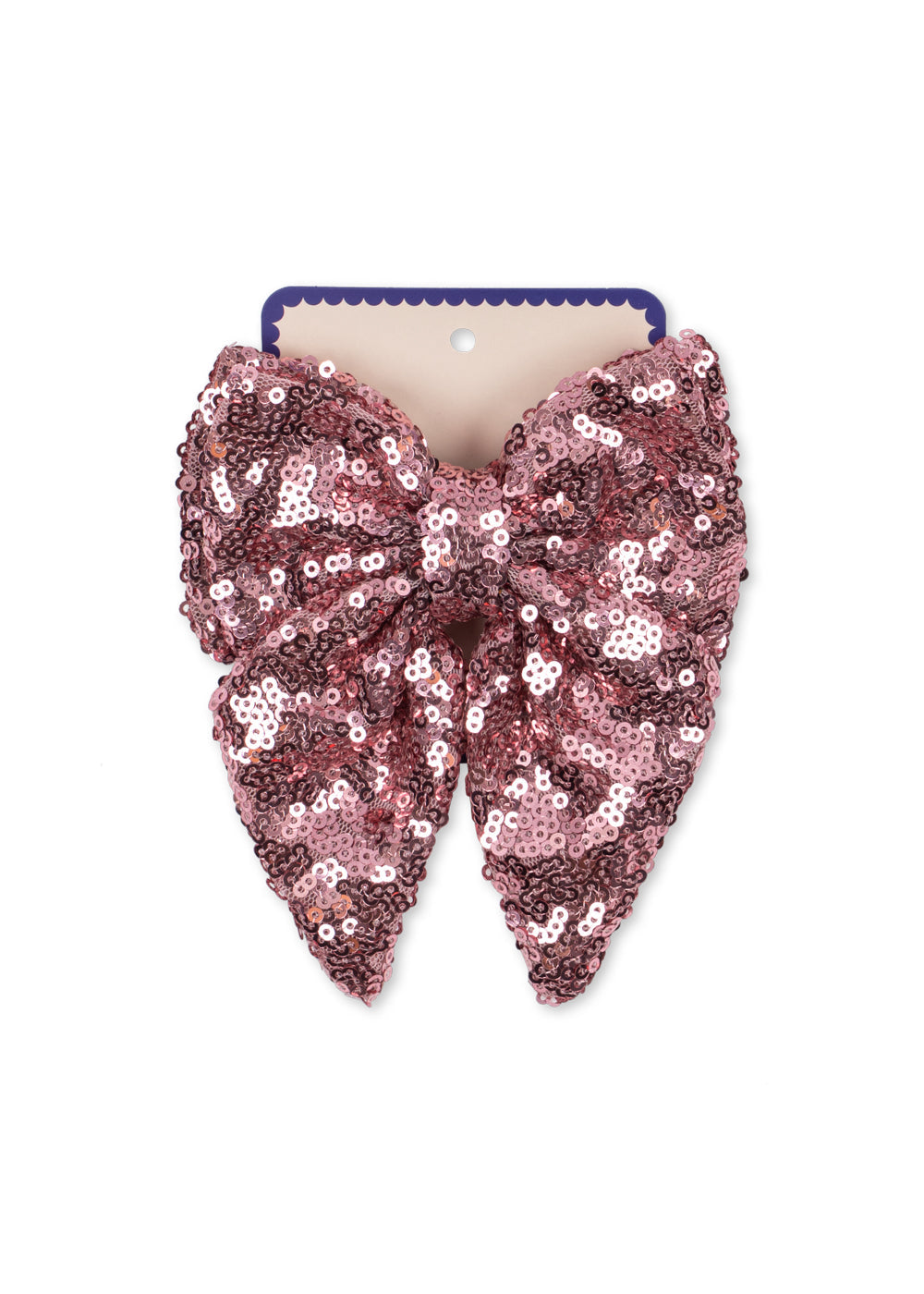 Konges Sløjd Tindra Sequin Bow Hair Clip - Rosewater by Konges Sløjd