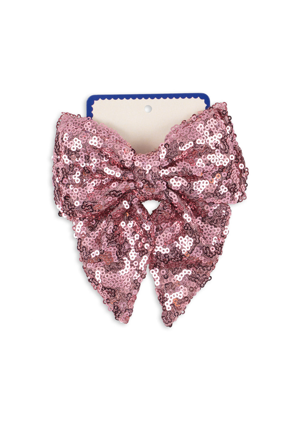 Konges Sløjd Tindra Sequin Bow Hair Clip - Rosewater by Konges Sløjd